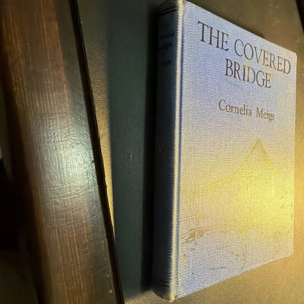 The Covered Bridge, by Meigs, 1st, 1936, Illustrated by Marguerite De Angeli, HB